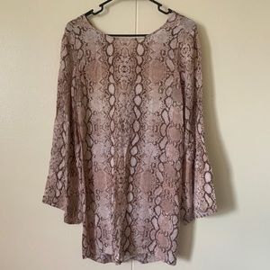 Acacia Python Tortolla Dress